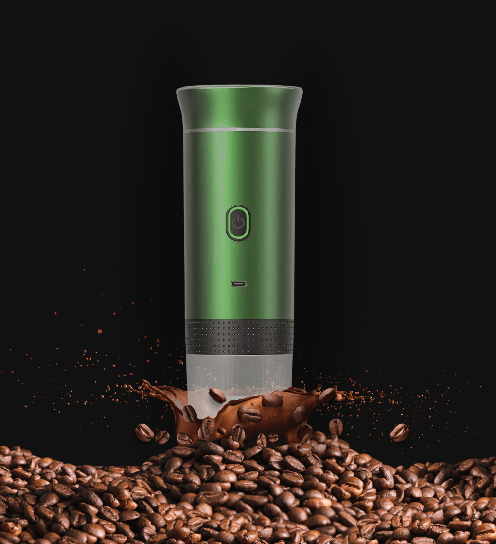 Caffettiera Portatile - Verde Campeggio