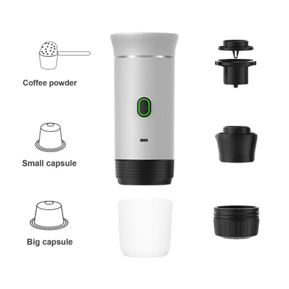 Caffettiera Portatile - Bianco Ceramica