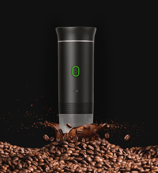 Caffettiera Portatile - Nero Organico