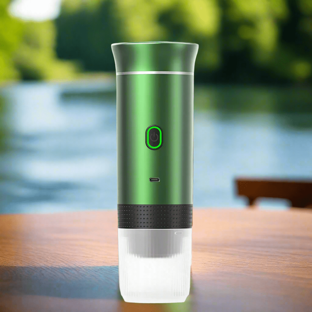 Caffettiera Portatile - Verde Campeggio